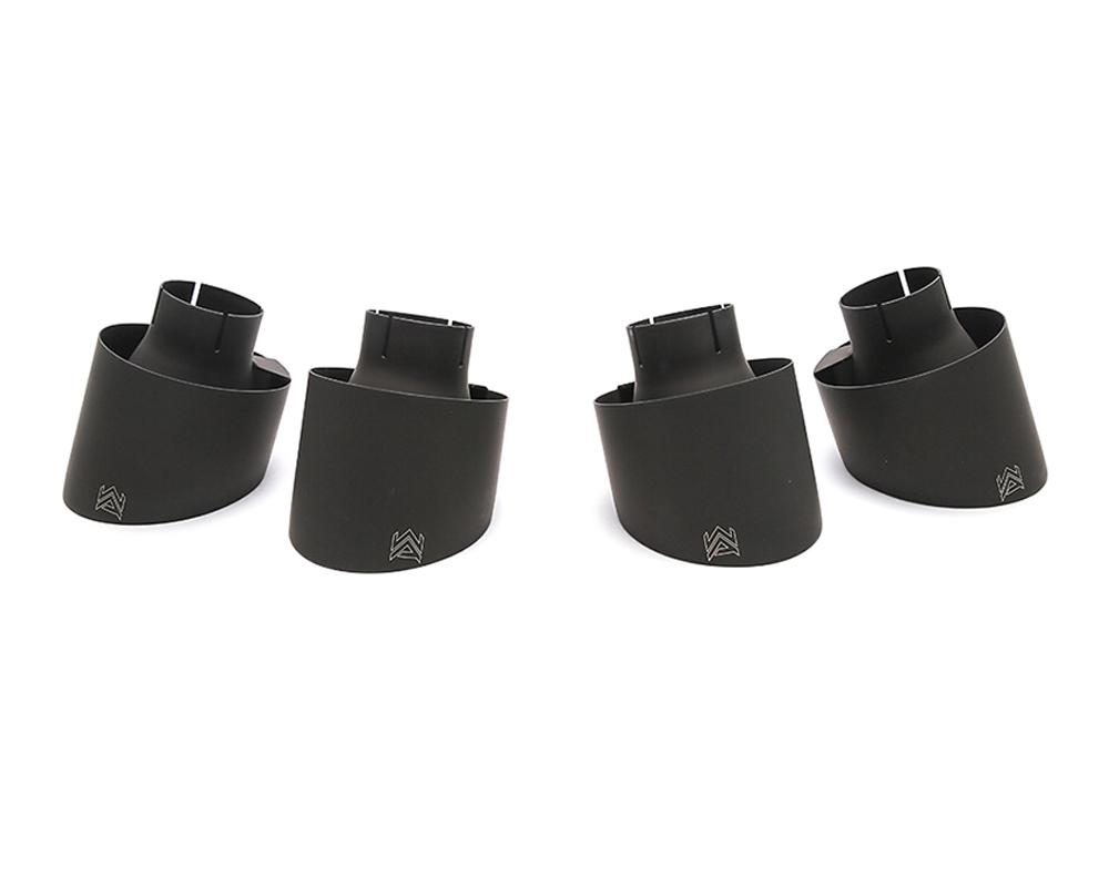 ARMYTRIX Stainless Steel Valvetronic Catback Race Exhaust 90mm System Quad Matte Black Tips For Nissan GT-R R35 2009-2021