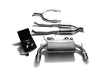 ARMYTRIX Stainless Steel Valvetronic Catback Exhaust System Dual Chrome Silver Tips For Nissan 370Z 2009-2021