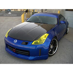 Autotecknic Carbon Fiber Headlight Covers For Nissan 350Z - AutoTalent
