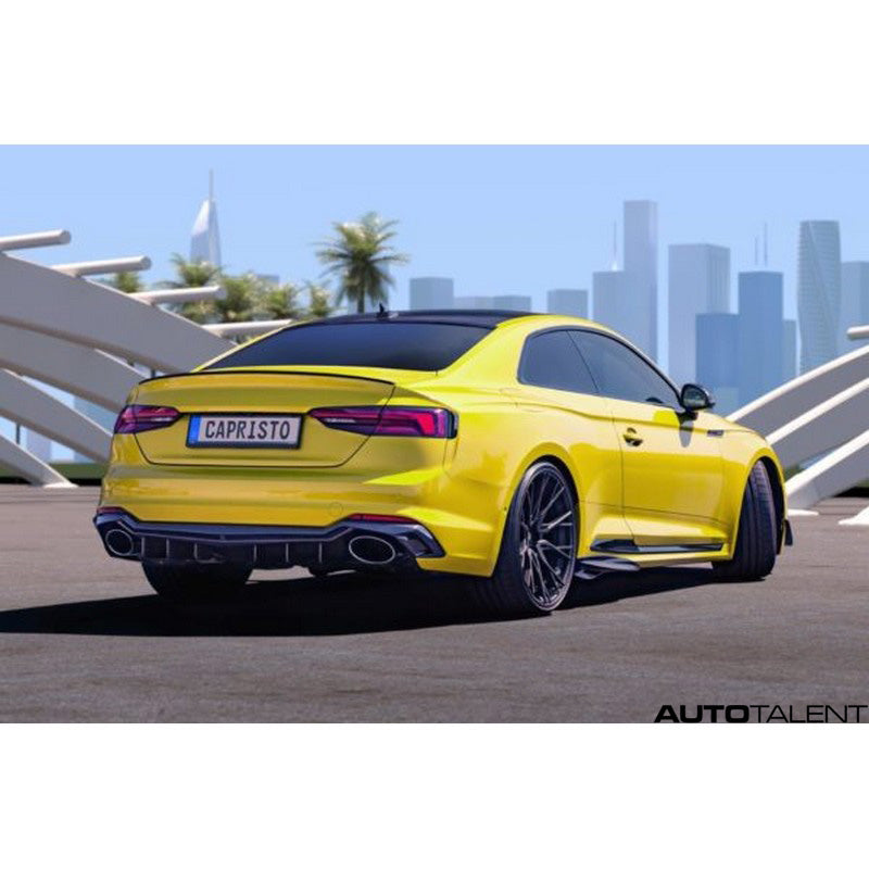 Capristo Exhuast RS Oval Tips For Audi RS5 F5 - AutoTalent