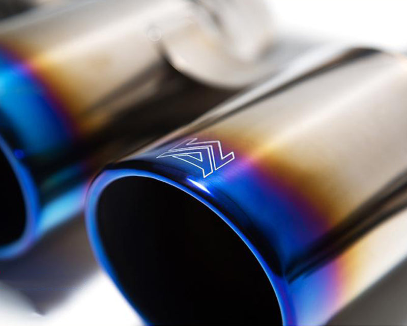 ARMYTRIX Titanium Valvetronic Exhaust System Dual Titanium Blue Tips For Porsche 991 GT3 | GT3 RS 2014-2021