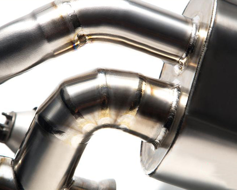 ARMYTRIX Titanium Valvetronic Exhaust System Dual Matte Black Tips For Porsche 991 GT3 | GT3 RS 2014-2021