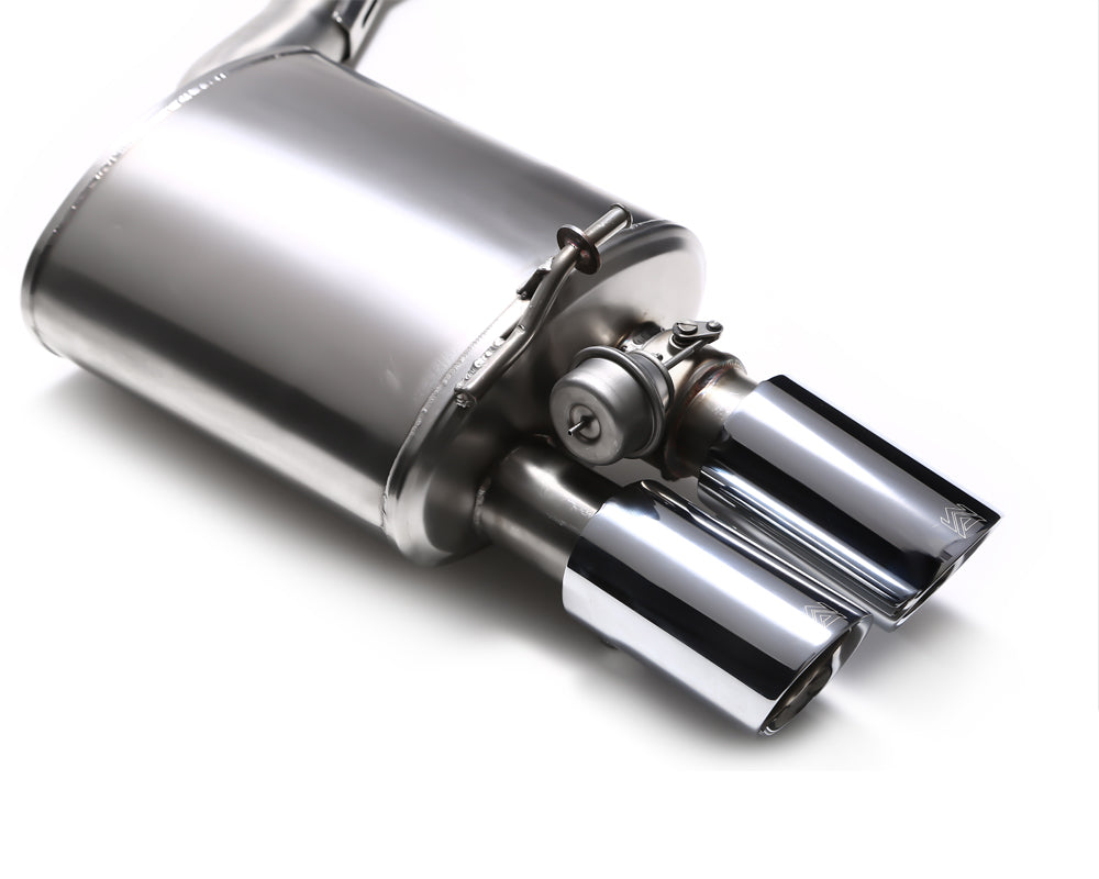 ARMYTRIX Stainless Steel Valvetronic Exhaust System Quad Chrome Silver Tips For Porsche 970 Panamera | S | GTS 2010-2013