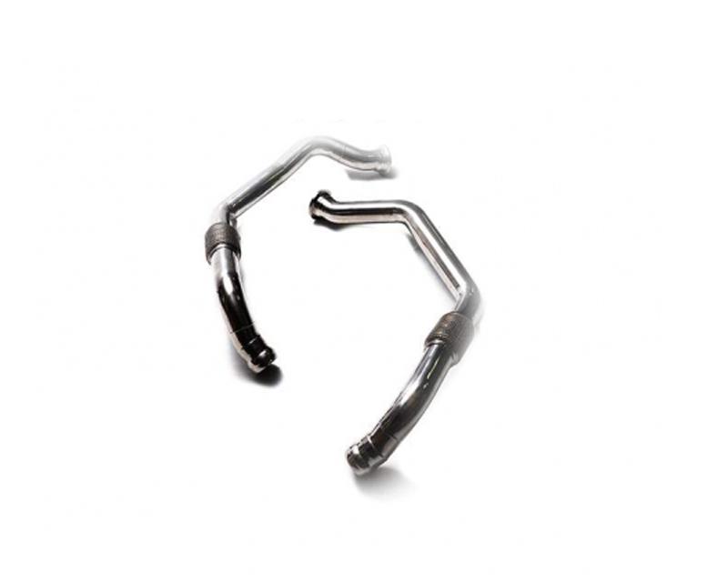 ARMYTRIX Stainless Steel Valvetronic Exhaust System Quad Carbon Tips For Porsche 971 Panamera Turbo 4.0L V8 2017-2021