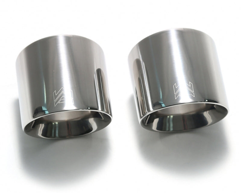 ARMYTRIX Stainless Steel Valvetronic Exhaust System Dual Chrome Silver Tips For Porsche 981 Boxster | Cayman 2013-2016