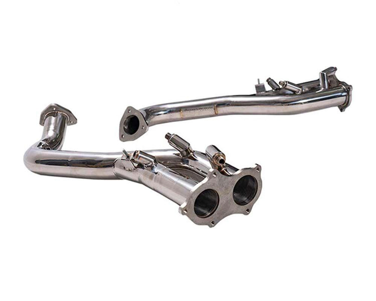 ARMYTRIX High-flow Performance Race Downpipe w/Cat Simulator For Porsche 718 Cayman GT4 2019+