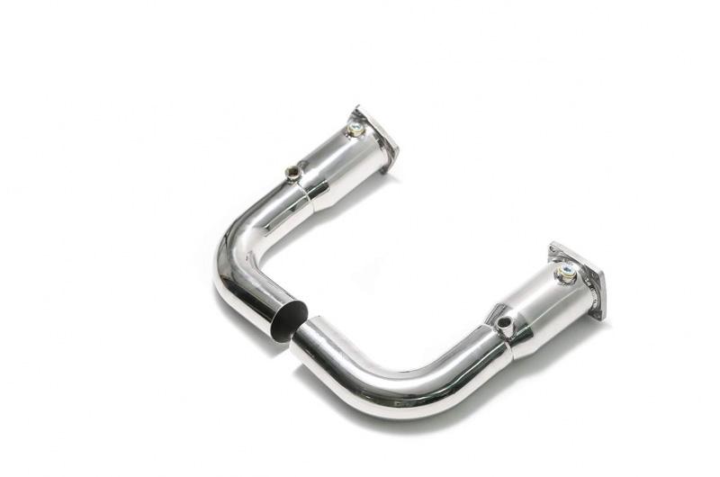 ARMYTRIX Stainless Steel Sport Race Valvetronic Exhaust System Quad Carbon Tips For Porsche 991.2 Carrera 2017-2021