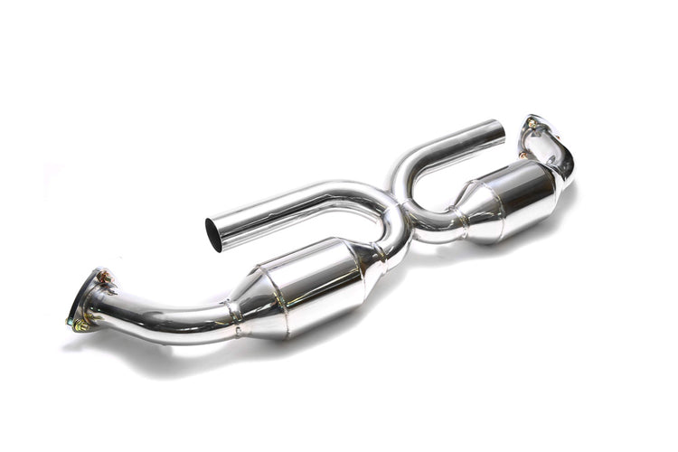 ARMYTRIX High Flow 200CPSI Catalytic Converter X-Pipe For Porsche 997 Carrera 2005-2008