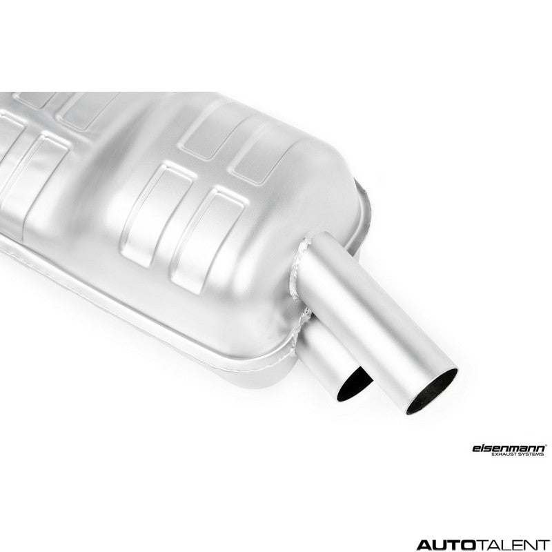 Eisenmann Stainless Steel Rear Muffler For Porsche 981 - AutoTalent