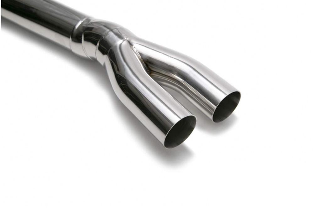 ARMYTRIX Stainless Steel Valvetronic Catback Exhaust System Quad Chrome Silver Tips For Porsche Cayenne 2018+