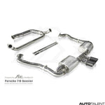 FI Exhaust Valvetronic Cat-Back System - Porsche 718 Boxster, Cayman 2016-2018 - autotalent