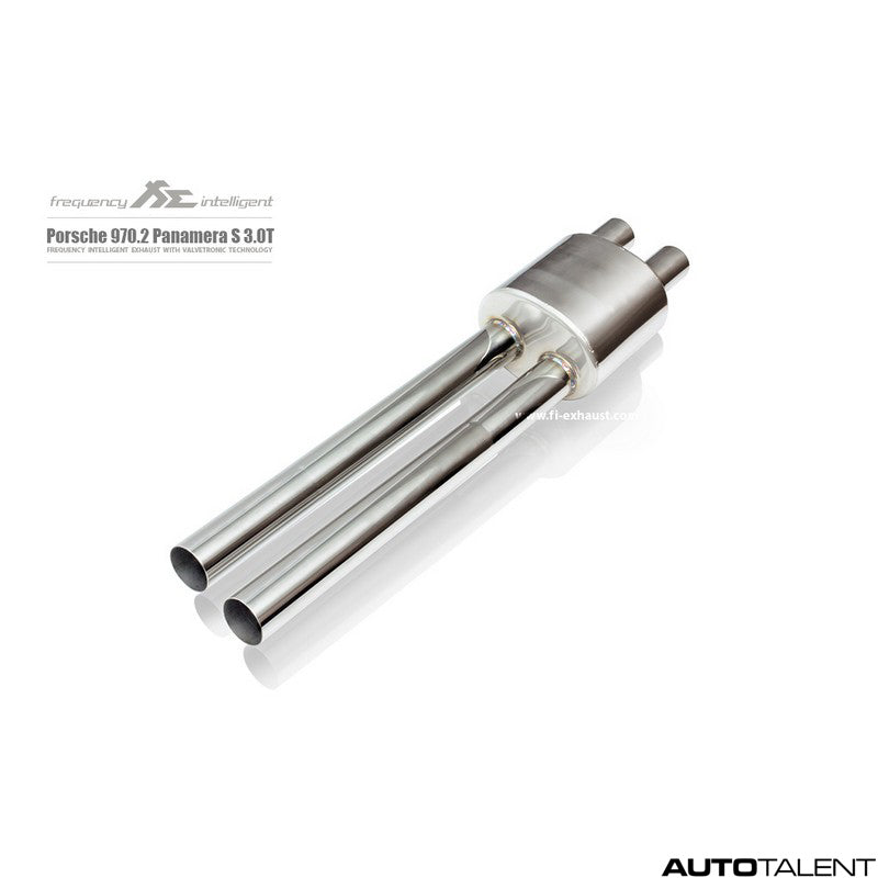 FI Exhaust Valvetronic Cat-Back System - Porsche 970.2 Panamera S 3.0T 2014-2016 - autotalent