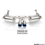 FI Exhaust Valvetronic Cat-Back System - Porsche 981 Boxster, Cayman 2012-2016 - autotalent