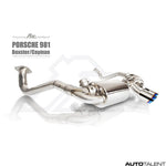 FI Exhaust Valvetronic Cat-Back System - Porsche 981 Boxster, Cayman 2012-2016 - autotalent