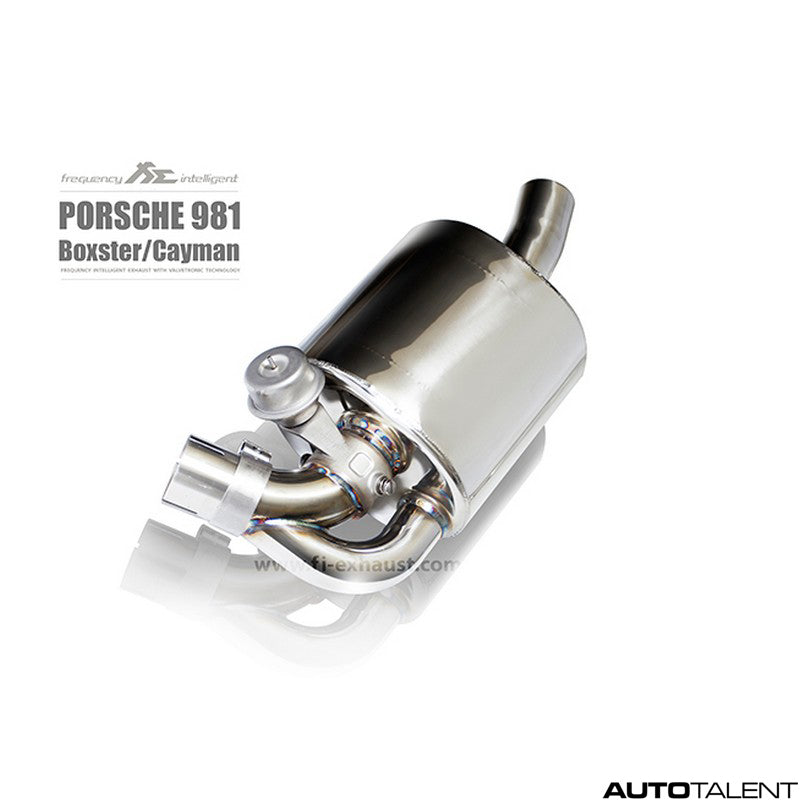 FI Exhaust Valvetronic Cat-Back System - Porsche 981 Boxster, Cayman 2012-2016 - autotalent