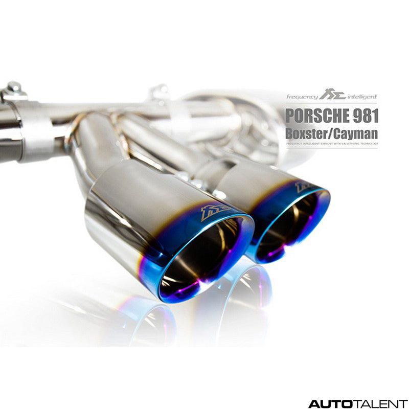 FI Exhaust Valvetronic Cat-Back System - Porsche 981 Boxster, Cayman 2012-2016 - autotalent