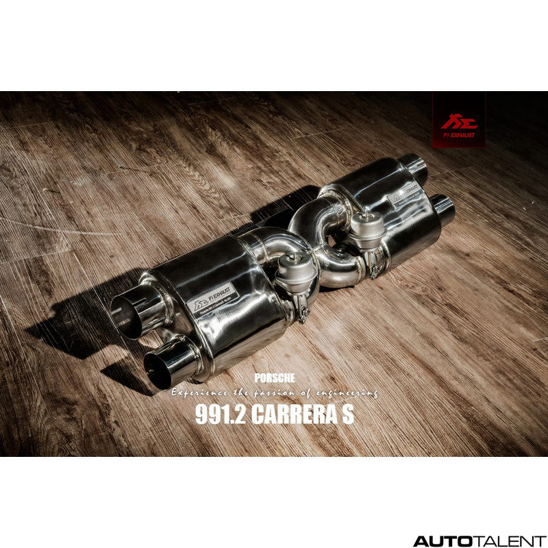 FI Exhaust Valvetronic Cat-Back System - Porsche 991.2 Carrera, S 2016-2018 - autotalent