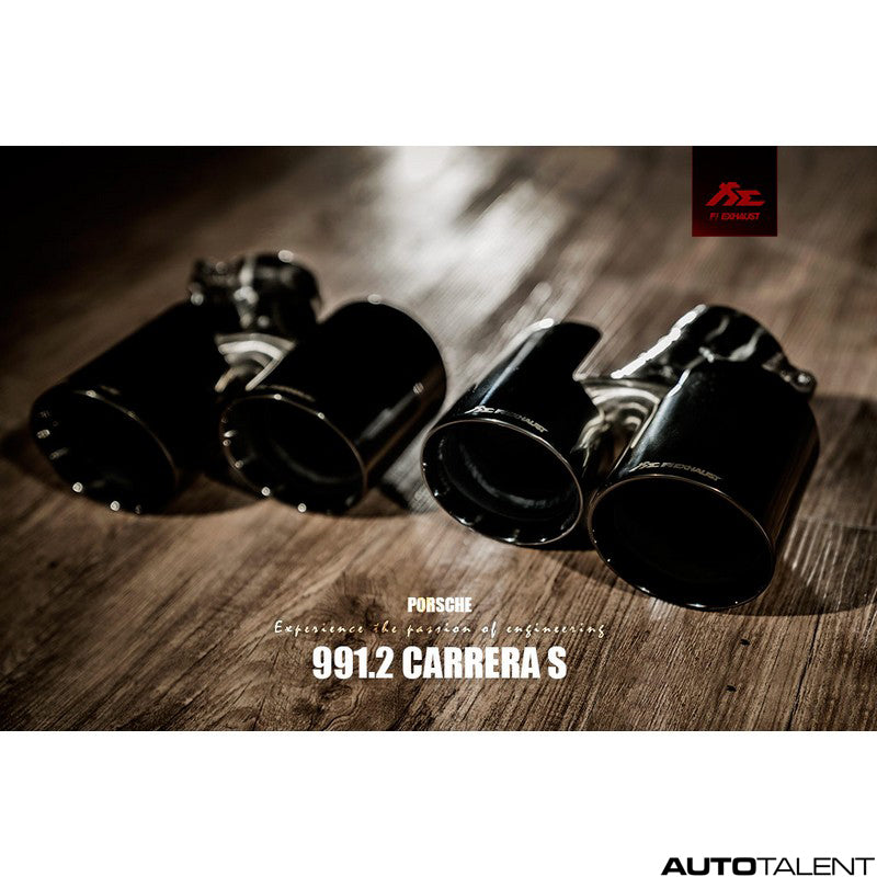 FI Exhaust Valvetronic Cat-Back System - Porsche 991.2 Carrera, S 2016-2018 - autotalent