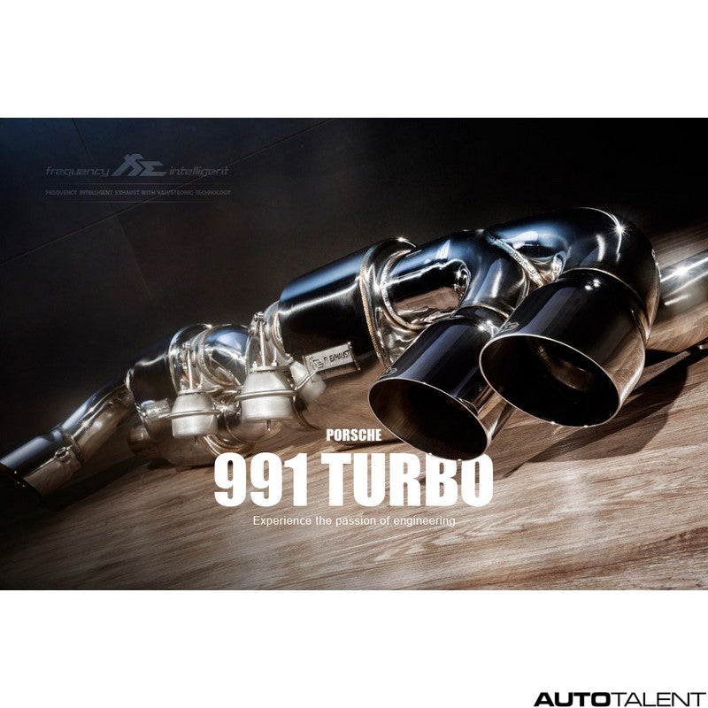 FI Exhaust Valvetronic Cat-Back System - Porsche 991, 991.2 Turbo 2013-2019 - autotalent