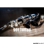 FI Exhaust Valvetronic Cat-Back System - Porsche 991, 991.2 Turbo 2013-2019 - autotalent
