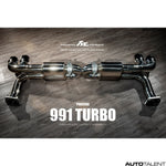 FI Exhaust Valvetronic Cat-Back System - Porsche 991, 991.2 Turbo 2013-2019 - autotalent