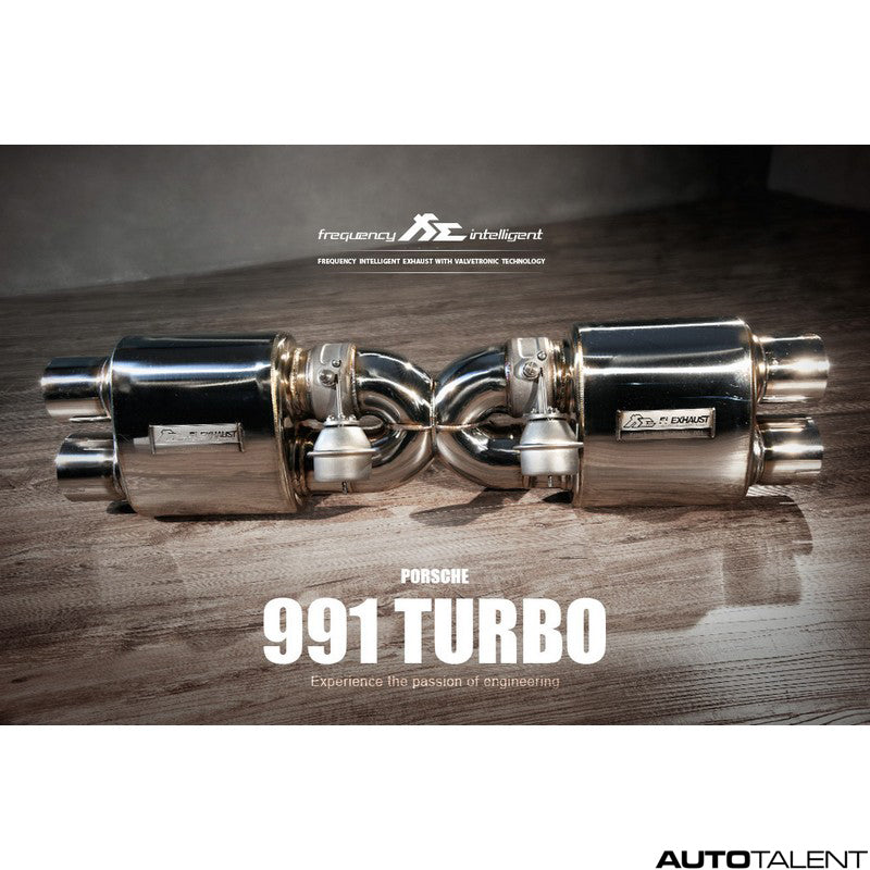 FI Exhaust Valvetronic Cat-Back System - Porsche 991, 991.2 Turbo 2013-2019 - autotalent