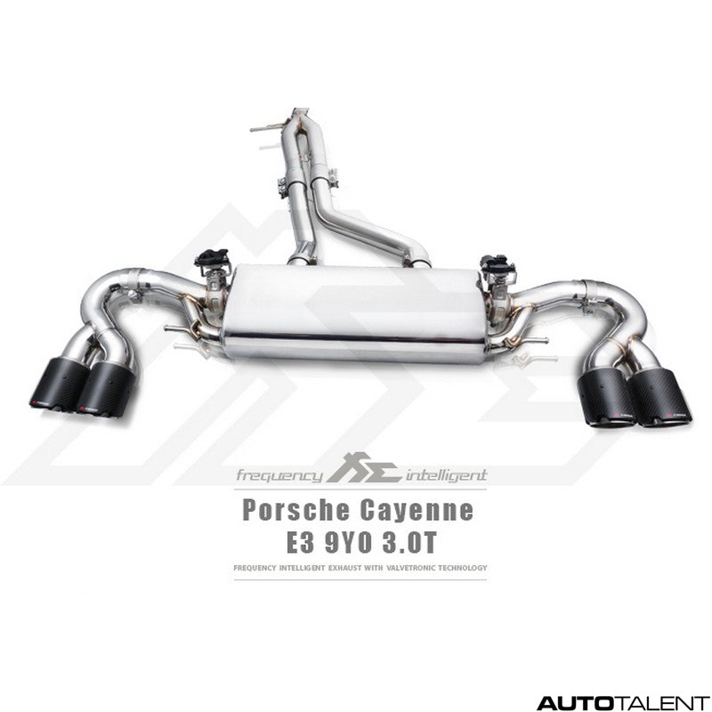 FI Exhaust Valvetronic Cat-Back System - Porsche 9Y0 Cayenne 3.0T 2018-2019 - autotalent