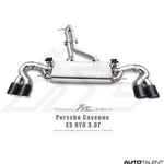 FI Exhaust Valvetronic Cat-Back System - Porsche 9Y0 Cayenne 3.0T 2018-2019 - autotalent