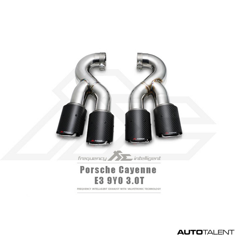 FI Exhaust Valvetronic Cat-Back System - Porsche 9Y0 Cayenne 3.0T 2018-2019 - autotalent