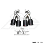 FI Exhaust Valvetronic Cat-Back System - Porsche 9Y0 Cayenne 3.0T 2018-2019 - autotalent
