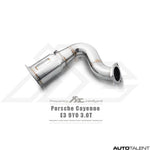 FI Exhaust Valvetronic Cat-Back System - Porsche 9Y0 Cayenne 3.0T 2018-2019 - autotalent