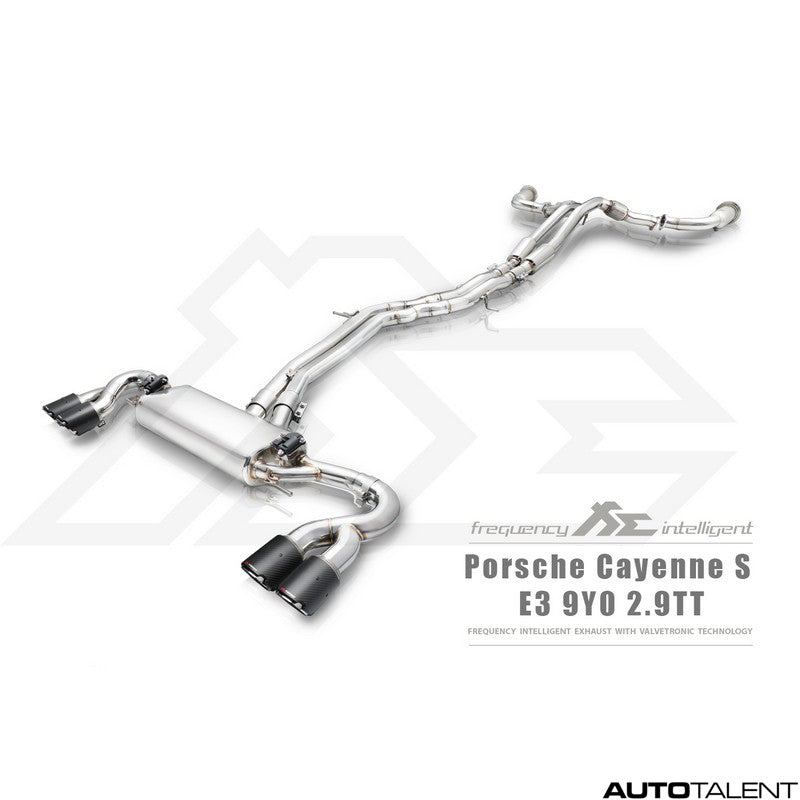 FI Exhaust Valvetronic Cat-Back System - Porsche 9Y0 Cayenne S 2.9TT 2018-2019 - autotalent