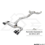 FI Exhaust Valvetronic Cat-Back System - Porsche 9Y0 Cayenne S 2.9TT 2018-2019 - autotalent