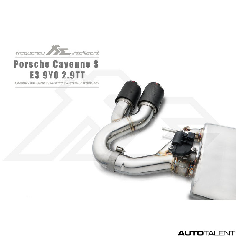 FI Exhaust Valvetronic Cat-Back System - Porsche 9Y0 Cayenne S 2.9TT 2018-2019 - autotalent