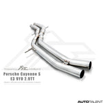 FI Exhaust Valvetronic Cat-Back System - Porsche 9Y0 Cayenne S 2.9TT 2018-2019 - autotalent