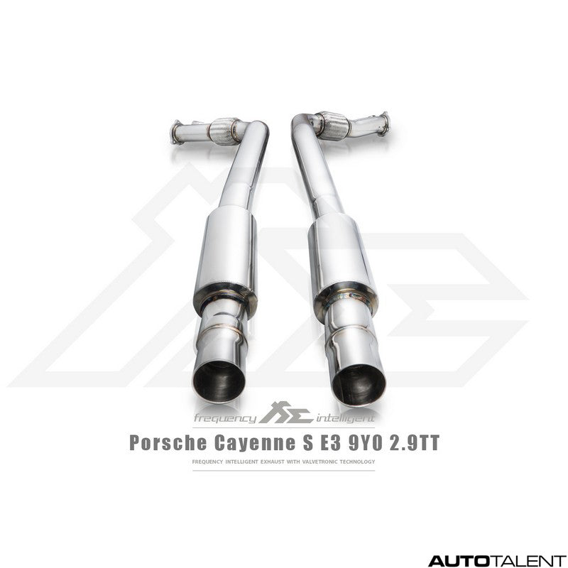 FI Exhaust Valvetronic Cat-Back System - Porsche 9Y0 Cayenne S 2.9TT 2018-2019 - autotalent