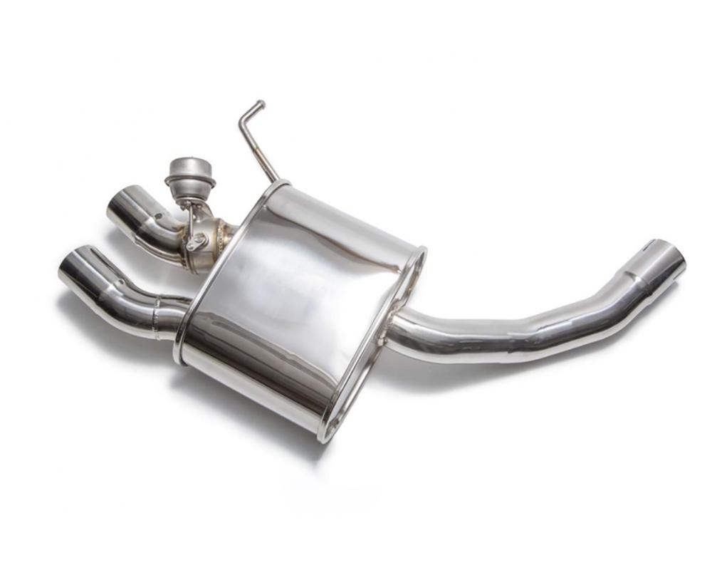 ARMYTRIX Stainless Steel Valvetronic Exhaust System Quad Chrome Silver Tips For Porsche Macan 2.0T 2019+