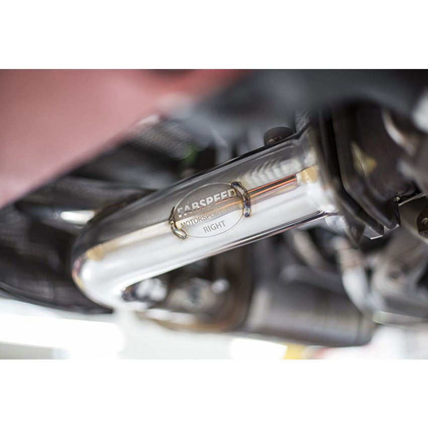 Fabspeed Cat Bypass Pipes (for PSE) for Porsche 991.2 Carrera 2017-2019