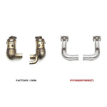 Fabspeed Cat Bypass Pipes (for Base) for Porsche 991.2 Carrera 2017-2019
