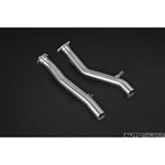 Capristo Exhaust Post Cat Spare Pipes For Porsche 958 Cayenne Turbo S - AutoTalent