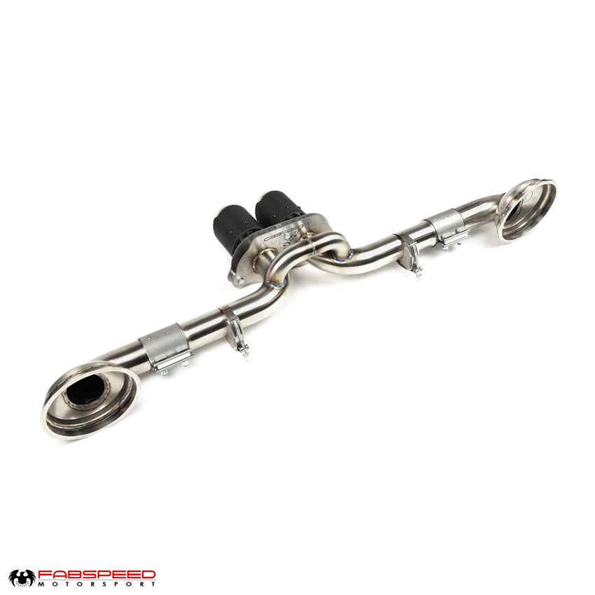 Fabspeed Lightweight Supersport X-Pipe Exhaust System for Porsche 991.2 Speedster 2019-2020