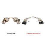 Fabspeed Rear Slip-on Sport Exhaust for Porsche Macan 2014-2020