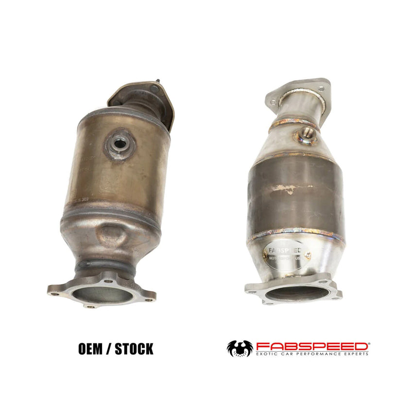 Fabspeed Sport Catalytic Converters for Porsche Macan 2019-2021