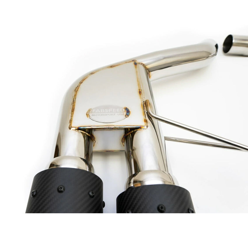 Fabspeed Rear Slip-on Sport Exhaust for Porsche Macan Turbo/S 2014-2018