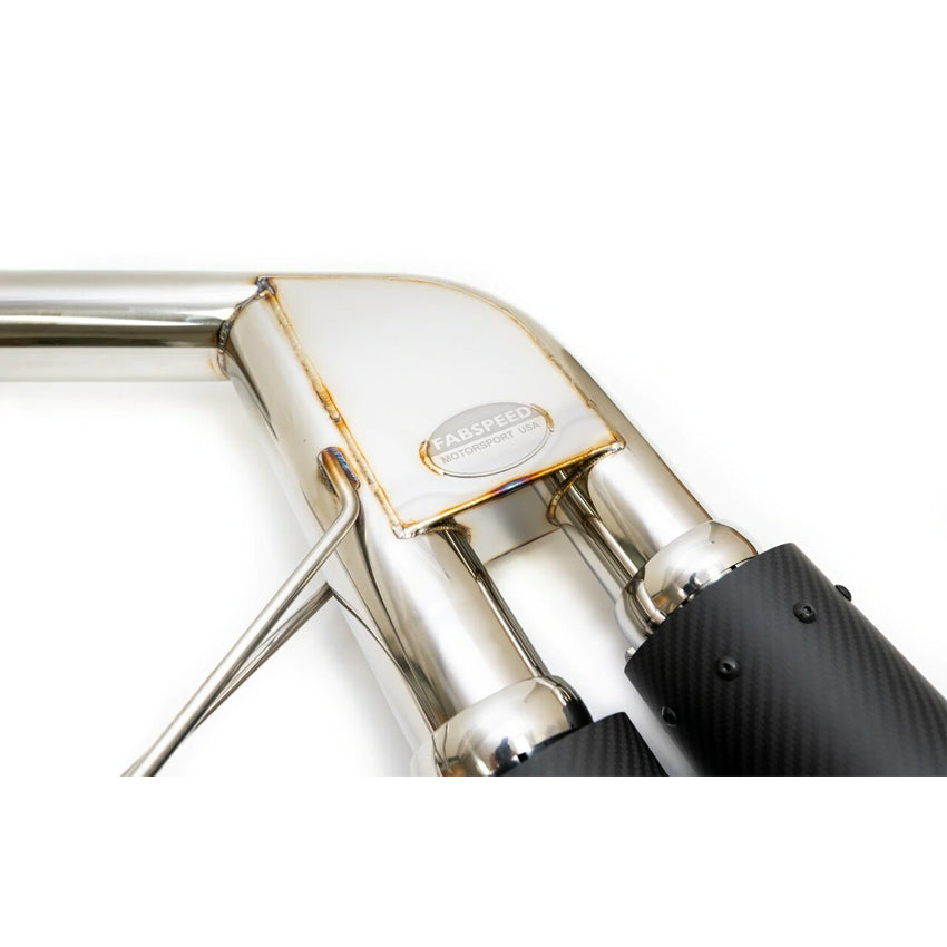 Fabspeed Rear Slip-on Sport Exhaust for Porsche Macan 2014-2021