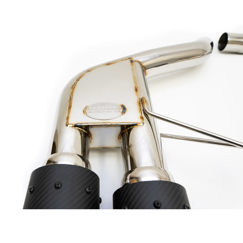 Fabspeed Rear Slip-on Sport Exhaust for Porsche Macan 2014-2020
