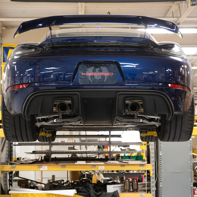 Porsche 718 GT4 / GTS / Spyder Lightweight Competition Exhaust System (2020+)