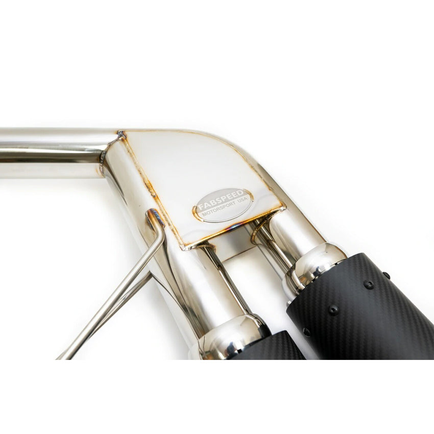 Fabspeed Rear Slip-on Sport Exhaust for Porsche Macan 2014-2020