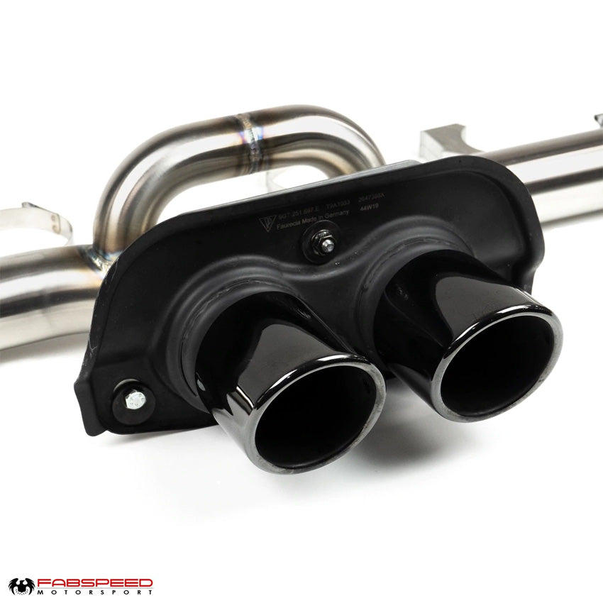 Fabspeed Lightweight Supersport X-Pipe Exhaust System for Porsche 991.2 Speedster 2019-2020