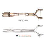 Fabspeed Resonator Bypass X-Pipe for Porsche 970 Panamera Turbo / Turbo S 2010-2016
